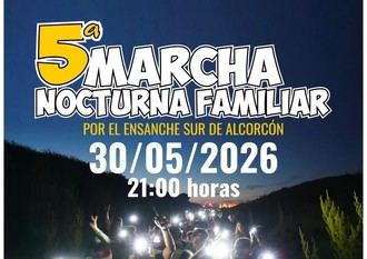 V Marcha Nocturna Familiar en el Ensanche Sur con fines solidarios este sábado 30