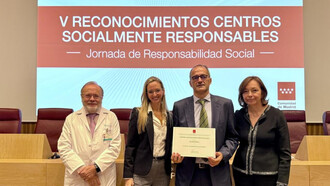 Reconocimiento al Hospital Universitario del Henares por su compromiso sociosanitario