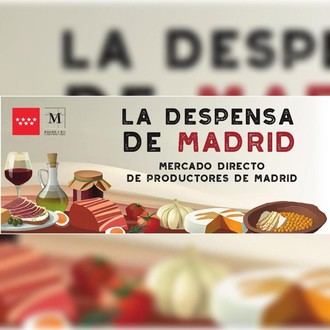 Mercado agroalimentario 'La Despensa de Madrid' este domingo en la Plaza de la Estación