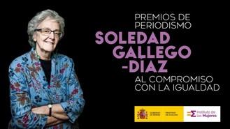 Convocatoria de los Premios de Periodismo Soledad Gallego-Díaz por el Ministerio de Igualdad