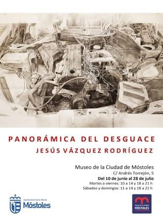 Exposición 'Panorámica del desguace' en el Museo de la Ciudad de Móstoles