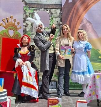 El parque del Calero celebra el Día del Libro con actividades de Alicia en el País de las Maravillas