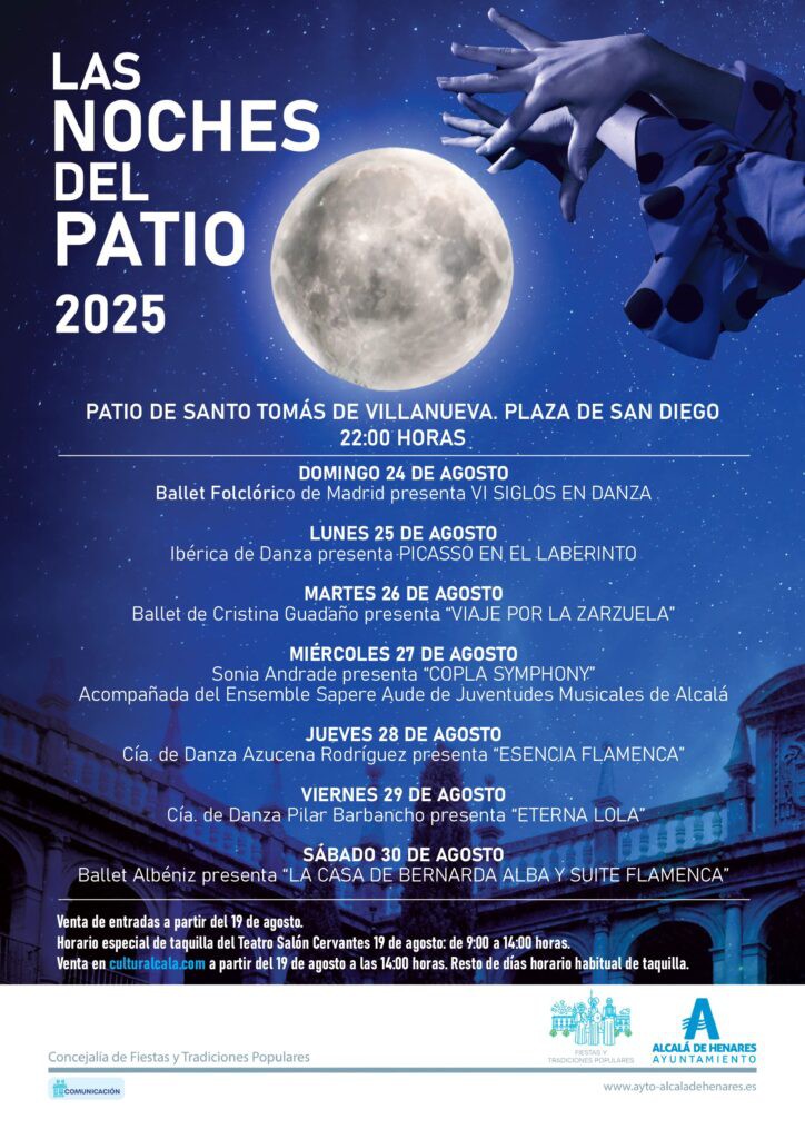 Regresan las Noches del Patio en las Ferias 2025 con un variado programa artístico