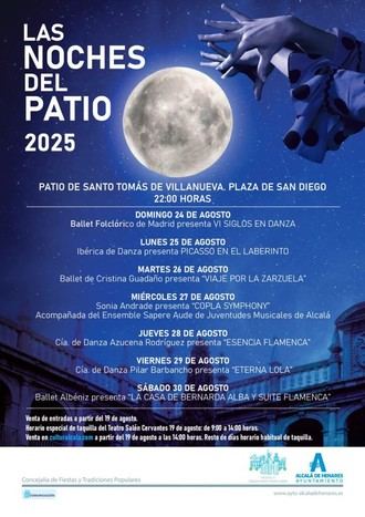 Regresan las Noches del Patio en las Ferias 2025 con un variado programa artístico