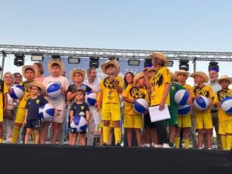 El CDE Rupe Sahagún inaugura las fiestas de Tetuán con un pregón