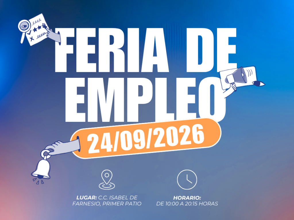 Feria de Empleo el 24 de septiembre en el Centro Cultural Isabel de Farnesio