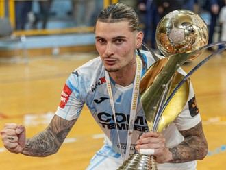 Daniel Fernández, campeón de la Copa de Croacia de fútbol sala con el HMNK Rijeka