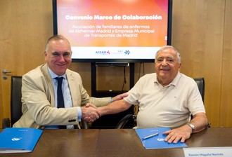 EMT Madrid colabora con AFEAM en apoyo a enfermos de Alzheimer y sus familias