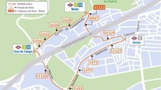 El servio de la EMT para unir en autobús los barrios de Lucero y Batán será gratuito a partir del próximo día 10