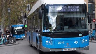 La manifestación de los agricultores afecta a 127 líneas de la EMT