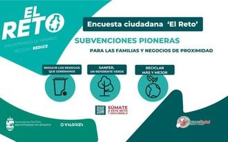 Participa en la encuesta sobre el Reto Recicla y Reduce 2025 en San Fernando de Henares