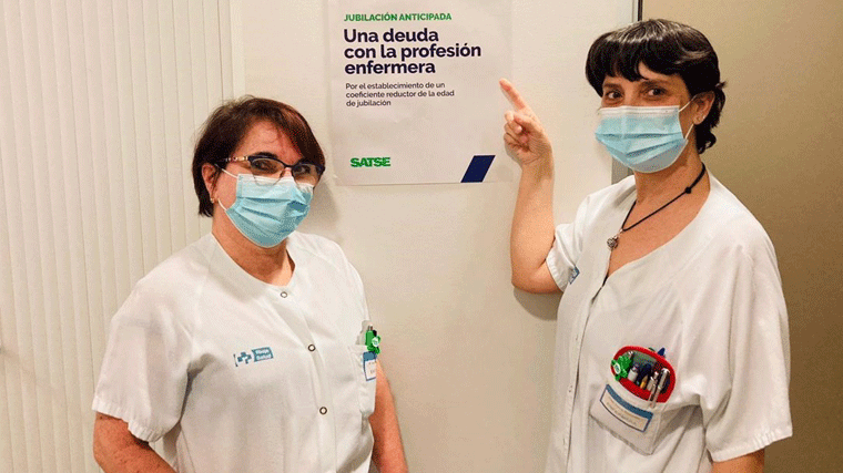 30.000 enferemeras piden al Gobierno poder jubilarse anticipadamente