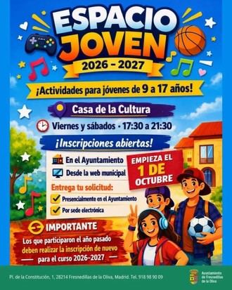 Inicia el Espacio Joven 2026-2027 con actividades para adolescentes