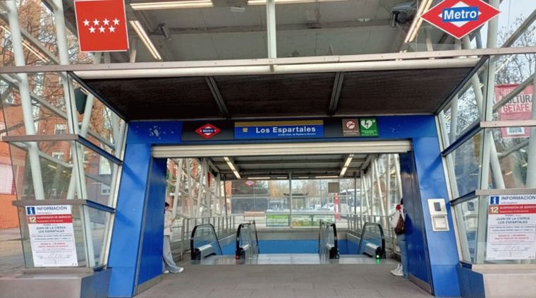 Metro reabrirá este viernes el tramo de la L12 entrte Los Espartales y El Casar