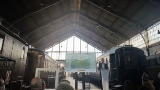 La antigua estación de Delicias, sede de la Compañía Nacional de Danza y Ballet