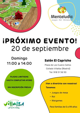Ocio en familia: nueva edición de 'Menteludic Kids' este domingo en El Capricho