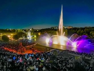 Continúa el Espectáculo Fuente del Parque Europa este fin de semana a las 22:30 horas