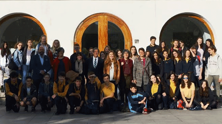 Partida recibe a los estudiantes de intercambio de Secundaria de Hannover