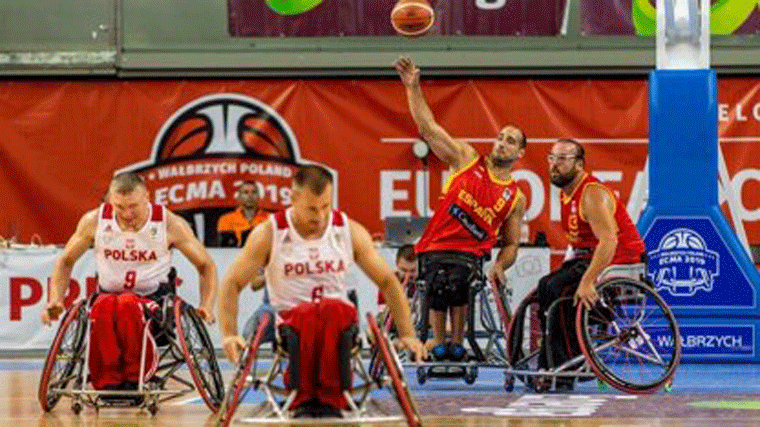 Madrid será sede de los Europeos de baloncesto masculino y femenino en silla de ruedas
