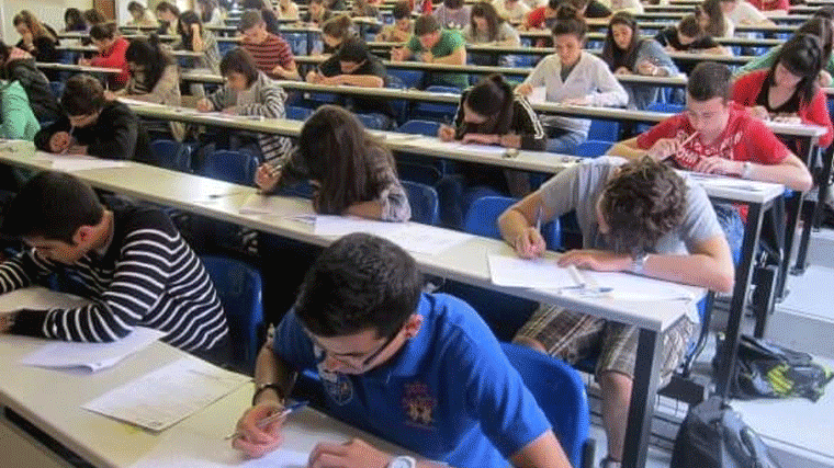 31.000 estudiantes se examinan desde el martes de la nueva Selectividad