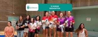 Gran afluencia en la XXIV edición de las '12 Horas de Bádminton' en Hoyo de Manzanares