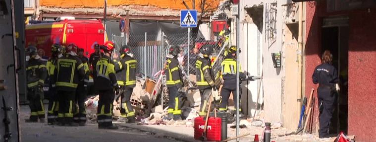 25 heridos, tres ellos de gravedad, por la explosión en un bar en Vallecas