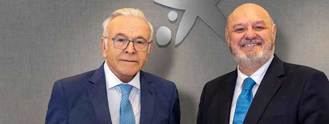El presidente de CriteriaCaixa, Isidro Fainé, y el nuevo consjero delegado, José María Méndez