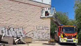 Muere un trabajador en Leganés tras caer diez metros desde una cubierta