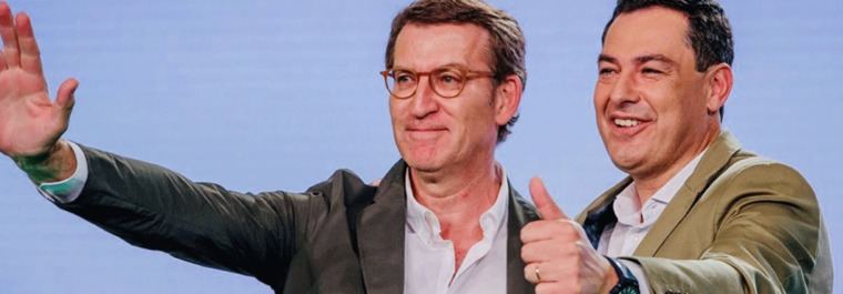 Moreno le abre las puertas de La Moncloa a Núñez Feijóo