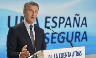 Feijóo lanza la cuenta atrás para el cambio y promete limpiar la corrupción del Gobierno