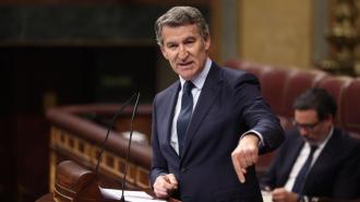 Feijóo acusa a Sánchez de ser el nexo corruptor del Gobierno y exige elecciones anticipadas