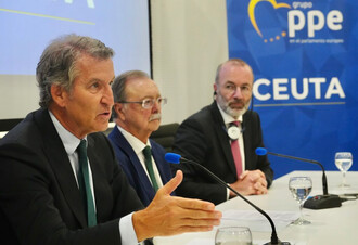 Feijóo solicita mayor presencia de Frontex en Ceuta y mejoras en financiación europea