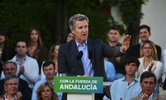 Feijóo pide estabilidad en Andalucía frente a la corrupción de Sánchez y Zapatero