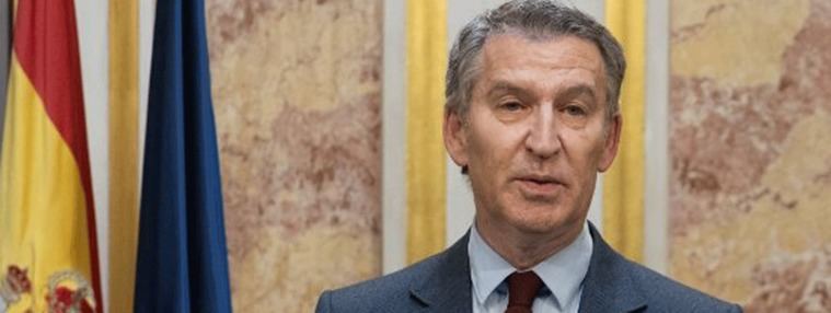 Feijóo se ofrece a los socios del PSOE a explorar una moción de censura a Sánchez tras la declaración de Aldama