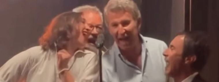 Feijóo se sube el karaoke de Ayuso mientras Sánchez se escuda en Díaz