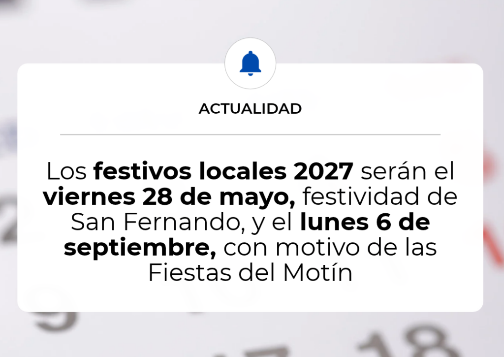 Aranjuez aprueba dos festivos locales para 2027: el 28 de mayo y el 6 de septiembre
