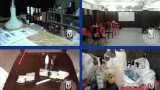 Desalojados 56 menores que consumían alcohol y marihuana en una fiesta ilegal con sobreaforo