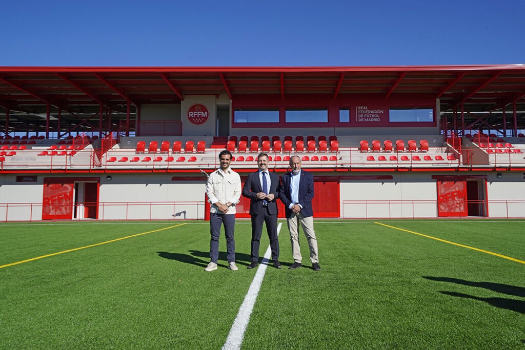 Inaugurada la nueva Ciudad Deportiva de la Real Federación de Fútbol de Madrid en Torrejón de Ardoz