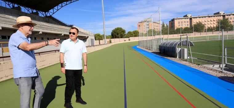 Rehabilitación del velódromo municipal de Coslada finalizada con una inversión de 130.000 euros