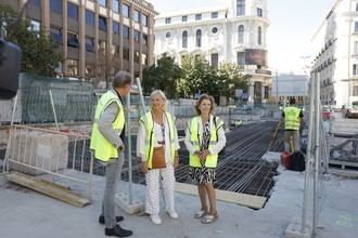 Remodelación de la plaza de Jacinto Benavente transformará su acceso y estética