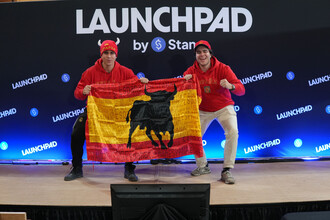 Dos jóvenes españoles buscan un millón de dólares en Nueva York con su startup
