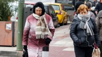 Alerta por frío por temperaturas inferiores a -2º el martes y miércoles