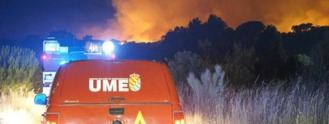 La evolución del fuego en Mentrida es favorable y está perimetrado: Se han quemado 3.000 hectáreas