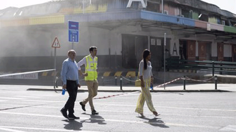 Cibeles buscará una localización a empresas afectadas por el incendio en Mercamadrid