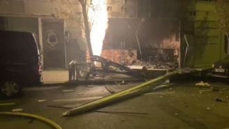 Detenidos los dos heridos como responsables de la explosión de un bar en Carabanchel