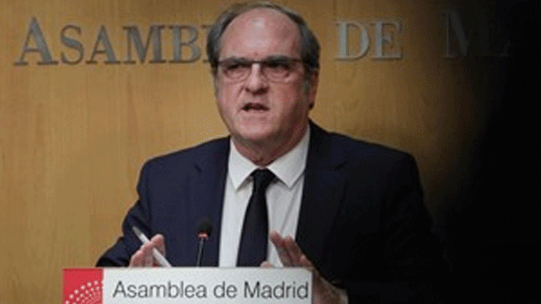 Gabilondo descarta abstenerse y se presentará a la investidura 'en cualquier caso'