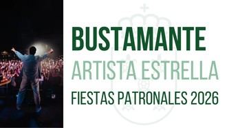 David Bustamante será el primer artista confirmado para las Fiestas Patronales 2026