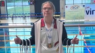 Camino Martínez destaca en el europeo con ocho medallas y un récord mundial