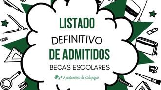 Publicado el listado definitivo de beneficiarios de las Becas Escolares en Galapagar