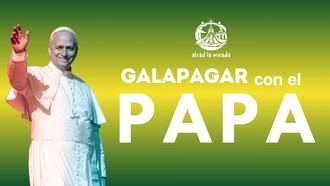 Iluminación especial en Galapagar para dar la bienvenida al Papa León XIV
